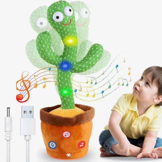 DANCING CACTUS TOY - SINGING, TALKING, RECORDING FUN